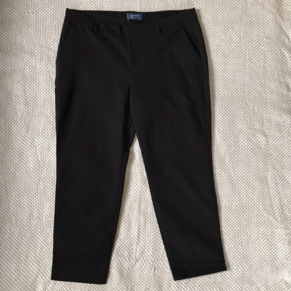 Old Navy Harper Mid-Rise black pants size 14